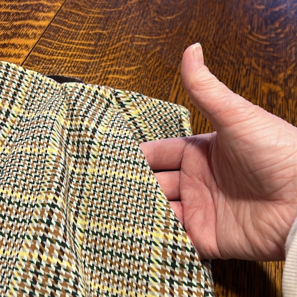 Cabi Plaid Pastime Skirt Short Elastic Pull On Style #3584 XL EUC - Picture 8 of 8